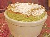 Soufflé Avocat Pistache Vanille et Chocolat