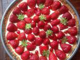 Tarte au Citron et fraises