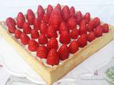 Tarte aux Fraises Gariguettes