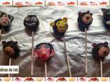 Cakes pop rigolos :