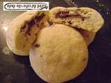 Cookies vanille fourrés au nutella :