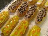 Eclairs assortis :