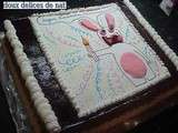 Entremet chocolat/fruits rouges   Lapin crétin   :