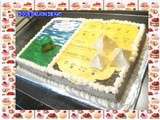 Entremet Minecraft / pyramides :