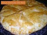 Galette des rois aux pralines roses :