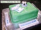 Gâteau de foot om :