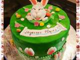 Gâteau lapin de pâques :