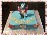 Gâteau transformers :