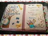 Livre ouvert Alice au pays des merveilles :