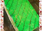 Mille-feuilles au pandan :