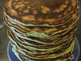 Pancakes au pandan :