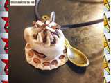 Pendentif cappuccino :