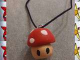 Pendentif champignon :