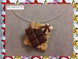 Pendentif tablette de choco :