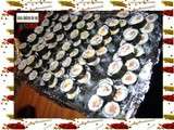 Plateaux de sushis et makis :