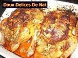 Poulet rôti à la moutarde :