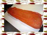 Saumon gravlax :