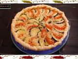 Tarte aux tomates et courgettes :