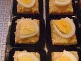 Toasts au saumon fumé et mayonaise :