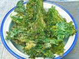 Chips de chou kale aux épices