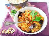 Curry d’aubergine qui fait voyager