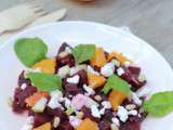 Salade de betterave orange pomme et feta