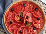 Tarte à la tomate et à la moutarde