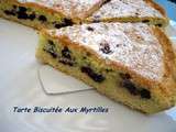 Tarte Aux Myrtilles Biscuitée