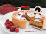 Tarte Framboises - Amandes