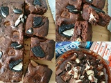 Brownie fondant kinder oreo