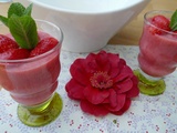 Bavarois de fraises