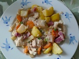 Blanquette de poisson aux légumes