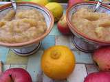 Compote de pommes au citron bergamote