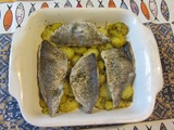 Filets de daurade au thym