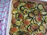 Gratin de courgettes et de pommes de terre