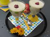 Lassi nectarine/kiwi au gingembre