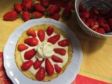 Petite crêpe aux fraises