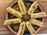 Quenelles et fenouil aux tomates confites