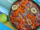 Sauté de veau au citron et au miel