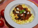 Tagliolini alla norma