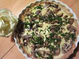 Tarte aux champignons