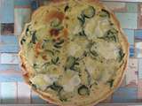 Tarte aux courgettes et à la mozzarella