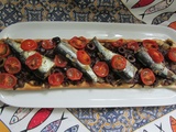 Tarte aux oignons et sardines