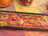 Tarte fine aux poivrons