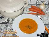 Velouté de carottes du jardin