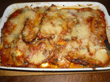 Aubergines parmigiana a la napolitaine