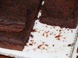 Brownie moelleux sans noix