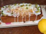 Cake au citron, a la pistache et a l'avocat