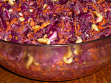 Coleslaw rouge a l'orientale