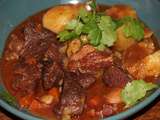 Daube de boeuf a la bourguignonne